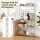 Artiss 4-Tier Metal Kitchen Rack 90x34x151cm Silver Heavy Duty Microwave Shelf Organiser with 40kg per shelf capacity
