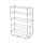 Artiss 5-Tier Metal Kitchen Rack 120x45x179cm Heavy Duty Adjustable Shelving 180kg Per Tier Silver Storage