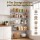 Artiss 5-Tier Metal Kitchen Rack 120x45x179cm Heavy Duty Adjustable Shelving 180kg Per Tier Silver Storage