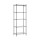 Artiss 5-Tier Metal Kitchen Rack Shelving Unit 55x30x150cm Adjustable Heavy Duty Storage Shelf Black for Pantry