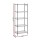 Artiss 5-Tier Metal Kitchen Rack Shelving Unit 55x30x150cm Adjustable Heavy Duty Storage Shelf Black for Pantry