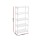 Artiss 5-Tier Metal Kitchen Shelf 60x35x150cm Silver Adjustable Storage Shelving Unit 50kg Per Tier