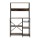 Artiss 5-Tier Kitchen Rack 90x40x153cm with 2 Power Outlets Reinforced Metal Frame PB Shelves (Black)