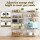Artiss 5-Tier Metal Kitchen Rack Shelf 90x35x182cm Heavy Duty Adjustable Storage Shelving Commercial Grade