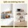 Artiss 5-Tier Metal Kitchen Rack Shelf 90x35x182cm Heavy Duty Adjustable Storage Shelving Commercial Grade