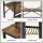 Artiss 6-Tier Kitchen Rack Microwave Storage Shelf 80cm x 167cm Black Brown Heavy Duty Shelving Unit