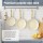 5-Star Chef 3PCS Ceramic Frying Pan Set – Non-Stick, Cast Aluminium, Multi-Colour, Stainless Steel Handles