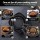 5-Star Chef Cast Iron Fry Pan Set 14/16/20/24cm Induction Gas Ceramic Campfire Durable Non-Coated Cookware