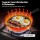 5-Star Chef Cast Iron Fry Pan Set 14/16/20/24cm Induction Gas Ceramic Campfire Durable Non-Coated Cookware