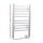 Devanti Electric Heated Towel Rail Rack, 10-Bar Freestanding/Wall-Mount, Rapid Heat, Aluminium, 53x35x97.5cm, 150W