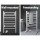Devanti Electric Heated Towel Rail Rack, 10-Bar Freestanding/Wall-Mount, Rapid Heat, Aluminium, 53x35x97.5cm, 150W