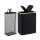Artiss 2-Section 150L Laundry Basket Foldable with Removable Mesh Bags Bamboo Rim Black Upgraded Fibreglass Rods Upright