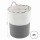 Artiss Woven Cotton Rope Laundry Basket 47L White Grey Foldable Handles 47x60cm Stylish Hamper 47L Storage