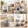 Artiss Woven Cotton Rope Laundry Basket 47L White Grey Foldable Handles 47x60cm Stylish Hamper 47L Storage