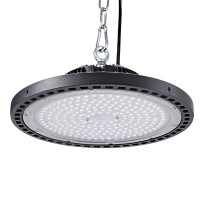 Leier LED High Bay Lights, Aluminium, 150W, 31cm Diameter - Industrial Workshop Warehouse Factory Lamp, SAA Approved