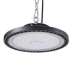 Leier LED High Bay Lights, Aluminium, 150W, 31cm Diameter - Industrial Workshop Warehouse Factory Lamp, SAA Approved