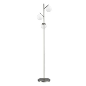 Artiss 3-Light Tree Floor Lamp 165cm - Modern Standing Light with Sphere Glass Shades, Metal Pole & Stable Base