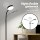 Artiss LED Floor Lamp with Remote, 1.5m Adjustable Gooseneck, Dimmable Light, Aluminium, 3000-6500K, Home Living Room