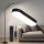 Artiss LED Floor Lamp with Remote Control, Adjustable 4 Colour Temperatures, 174cm Metal Gooseneck, Eye-Caring Lighting