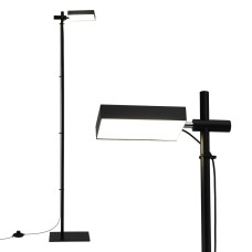 Artiss LED Floor Lamp 170cm, 12W Modern Standing Lamp with 360° Rotating Head, Metal Pole, Foot Switch, 3000K Light