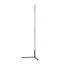 Artiss 150CM RGB LED Floor Lamp with Remote Control, Bluetooth App, Adjustable Brightness, ABS Aluminium Stand