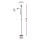 Artiss Floor Lamp Mother and Child Black Metal 180cm Adjustable Reading Light for Living Room, Bedroom, Office