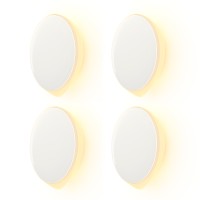 AIPOWER Rechargeable USB‑C Motion Sensor Night Light 4‑Pack Magnetic Mounts 3 Brightness Modes 120° Sensor