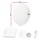 AIPOWER Rechargeable USB‑C Motion Sensor Night Light 4‑Pack Magnetic Mounts 3 Brightness Modes 120° Sensor