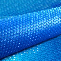 Aquabuddy 11x4.8m Solar Pool Cover - 500 Micron Blue Blanket, Durable Heat Distribution, 5-Year Warranty