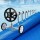 Aquabuddy Solar Pool Cover & Roller Set | 600 Micron, 7x4m, Aluminium Roller | Reduce Evaporation & Maintenance