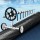 Aqua Buddy 7x4m 600 Micron Solar Pool Cover with Aluminium Roller, Adjustable 2.4-5.55m, Blue & Black Blanket