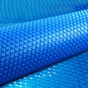 Aquabuddy 500 Micron 8x4.2m Solar Pool Cover - Durable Blue Blanket, Reduces Evaporation & Costs, 5-Year Warranty