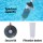 Aquabuddy Pool Leaf Canister Cleaner - Heavy-Duty PVC, Easy-Clean, Universal Fit, 15x15x44cm, 1-Year Warranty