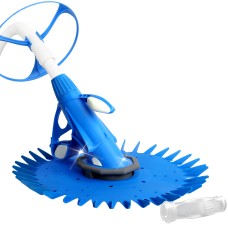 Aquabuddy Automatic Pool Cleaner Vacuum 10m Hose, Wall Climb, Floor Scrub, Suits In-Ground & Above Ground Pools
