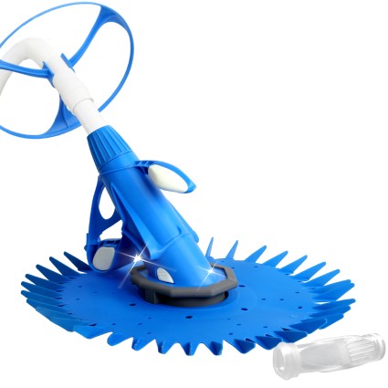 Aqua Buddy Automatic Pool Cleaner Vacuum 10m Hose, Wall Climb, Floor Scrub, Suits In-Ground & Above Ground Pools