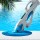 Aquabuddy 10M Automatic Pool Cleaner with Suction Vacuum, Anti-Stick Design, and Speed Regulator