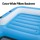 Bestway Inflatable Floating Island Lounge: 4-Person Sunshade Pool Float with Cup Holders & Pillow Backrests, 305x186cm