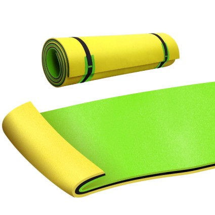 Weisshorn Floating Water Mat 3.5x1.8m, XPE Foam, Supports 400kg, Tear-Resistant, UV-Resistant, Reversible
