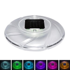 Illuminate Your Pool with Bestway Solar Float Lamp - 18cm LED, 7-Colour Waterproof, Eco-Friendly, Auto-On, 8-Hour Runtime