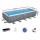 Bestway 640x274x132cm Steel Frame Above Ground Pool with Filter Pump, Ladder, Cover, UV-Resistant PVC Walls