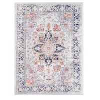 Artiss Bohemian Floor Rug 240x340cm - Large Washable Polyester Carpet, Vintage Distressed, Anti-Slip, Multicoloured