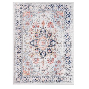 Artiss Bohemian Floor Rug 240x340cm - Large Washable Polyester Carpet, Vintage Distressed, Anti-Slip, Multicoloured
