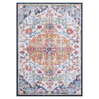 Artiss 240x340cm Washable Geometric Floor Rug – Large Flannel Anti-Slip Carpet with Modern Bohemian Design