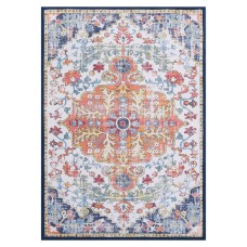 Artiss 240x340cm Washable Geometric Floor Rug – Large Flannel Anti-Slip Carpet with Modern Bohemian Design