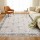Artiss Washable Floor Rug 200x290cm - Modern Geometric Polyester Carpet with Anti-Slip Backing, Low-Profile Design