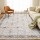 Artiss 240x340cm Washable Floor Rug - Modern Geometric Design, Low-Profile, Anti-Slip, Durable Polyester Carpet