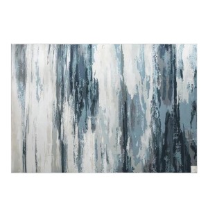 Artiss Poca 160x230 Washable Floor Rug - Velvet Feel, Anti-Slip, Oil-Painting Design, Fade & Water Resistant