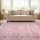 Artiss Vintage Floral Washable Floor Rug 160x230cm - Soft, Stain-Resistant, Low-Profile Polyester with Anti-Slip Backing