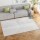 Artiss Cyril 160x230cm Faux Rabbit Fur Area Rug, Washable, Non-Slip, Soft Large Carpet, White Grey, Fade-Resistant