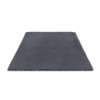 Artiss 140x200cm Plush Grey Shaggy Rug - Luxurious Polyester Area Carpet with Foam Cushioning & Anti-Slip Backing